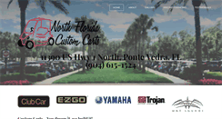 Desktop Screenshot of northfloridacustomcarts.com